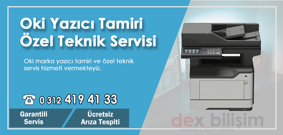 Oki Nokta Vuruşlu Yazıcı Servisi – Tamiri Ankara