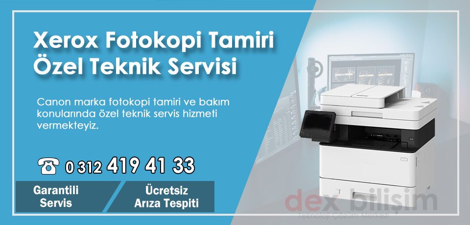 Xerox Fotokopi Tamiri – Teknik Servisi Ankara