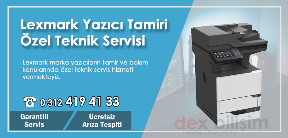Lexmark Fotokopi Tamiri – Ankara Garantili Teknik Servis