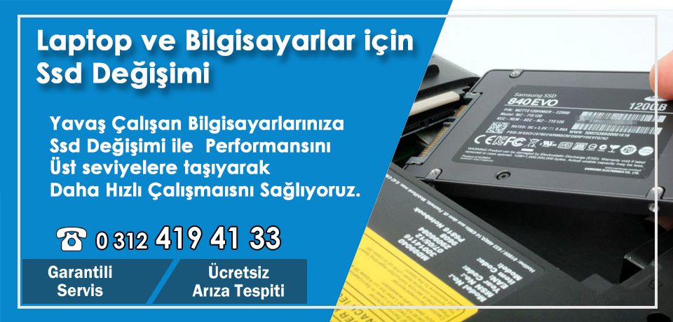 Laptop Ssd – Hdd Disk Montajı