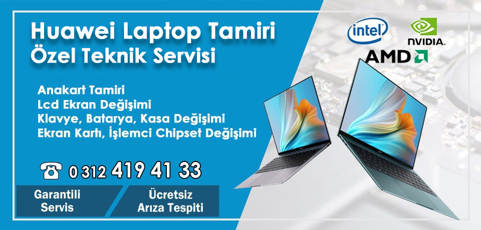 Huawei Laptop Ekran Değişimi